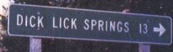 Dick lick springs arkansas Dick lick springs arkansas